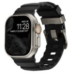 Juoda apyrankė Apple Watch 8 / 9 / 10 / 11 / 12 / SE / ULTRA (44 / 45 / 46 / 49 MM) "Tech-Protect Motion"