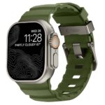 Žalia apyrankė Apple Watch 8 / 9 / 10 / 11 / 12 / SE / ULTRA (44 / 45 / 46 / 49 MM) "Tech-Protect Motion"