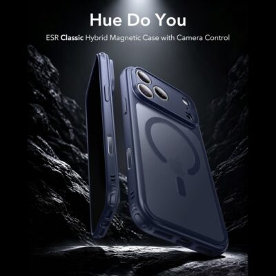 Mėlynas frosted dėklas Iphone 17 Pro Max / 18 Pro Max – nuotrauka 2