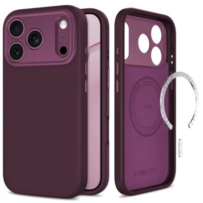 Tamsiai vyšninis dėklas Iphone 17 Pro / 18 Pro