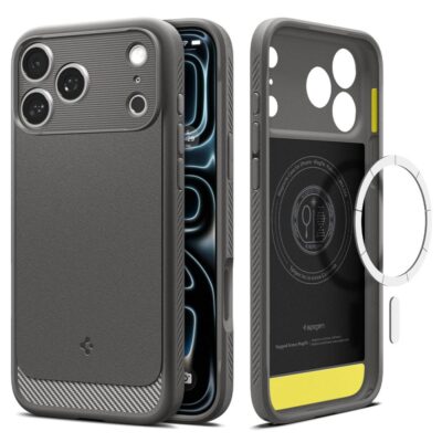 Pilkas dėklas Iphone 17 Pro / 18 Pro