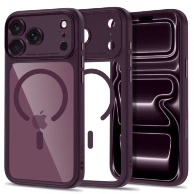 Skaidrus-vyšninis matinis dėklas Iphone 17 Pro Max / 18 Pro Max
