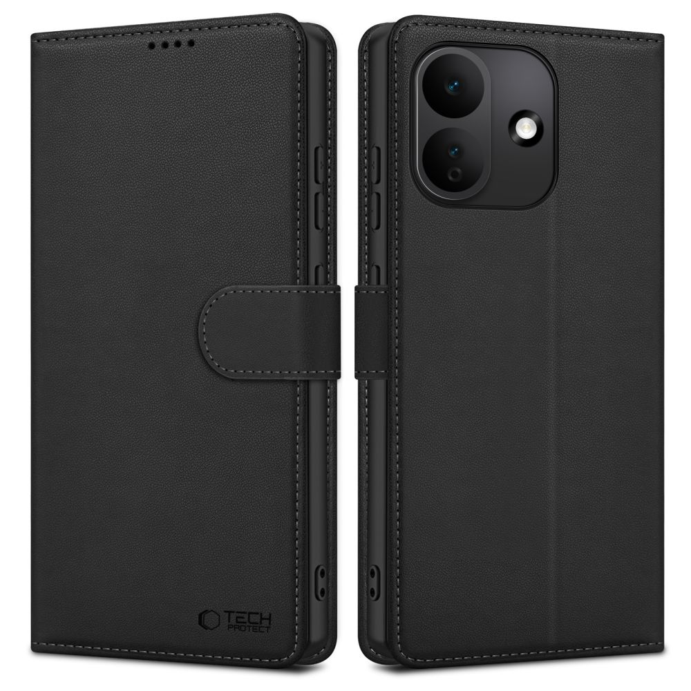 Juodas matinis atverčiamas dėklas Xiaomi Redmi Note 17 Pro 5G "Tech-Protect Wallet" Juodas matinis atverčiamas dėklas Xiaomi Redmi Note 17 Pro 5G "Tech-Protect Wallet" - Image 1