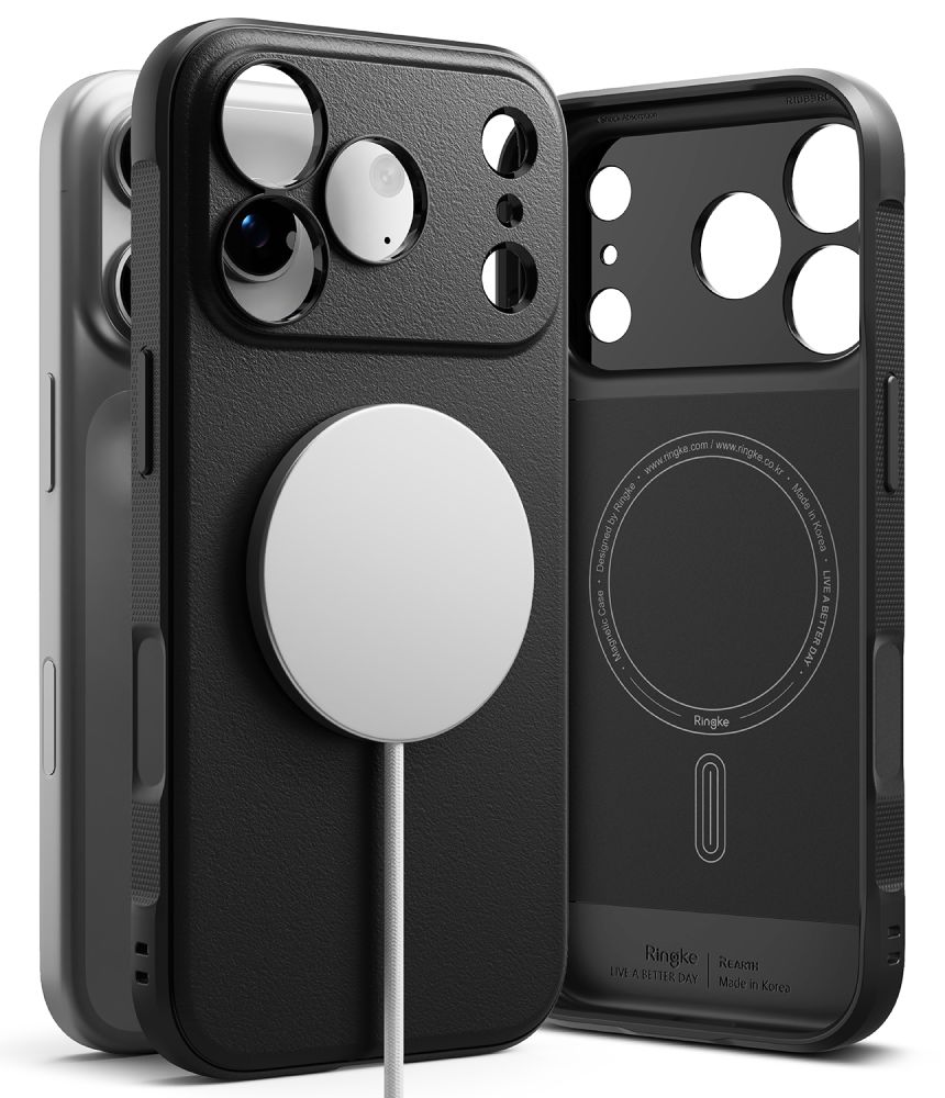 Juodas dėklas Apple Iphone 17 Pro Max / 18 Pro Max "Ringke Onyx Magnetic Magsafe" Juodas dėklas Iphone 17 Pro Max / 18 Pro Max