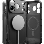Juodas dėklas Iphone 17 Pro Max / 18 Pro Max