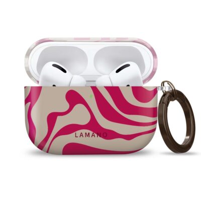 Flamingo boom dėklas Airpods Pro 3 – nuotrauka 2