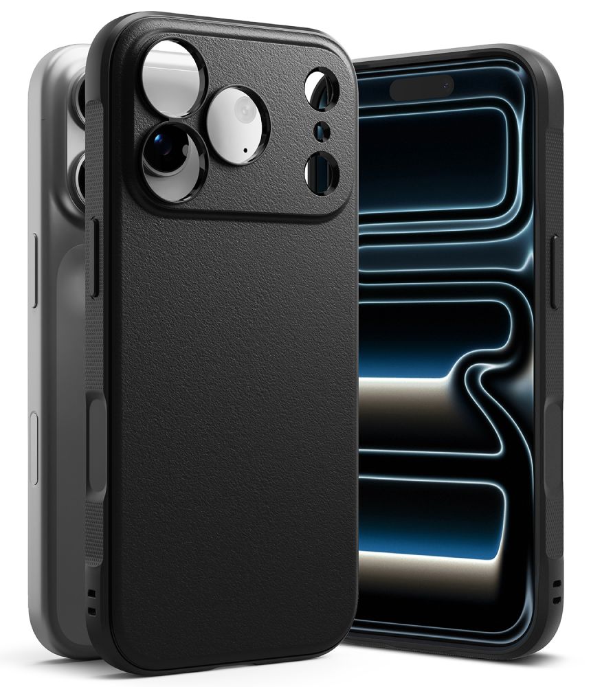 Juodas dėklas Apple Iphone 17 Pro Max / 18 Pro Max "Ringke Onyx" Juodas dėklas Iphone 17 Pro Max / 18 Pro Max