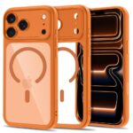 Skaidrus-oranžinis dėklas Iphone 17 Pro / 18 Pro