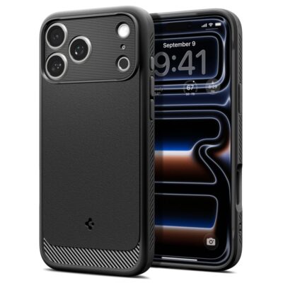 Juodas dėklas Iphone 17 Pro / 18 Pro – nuotrauka 2