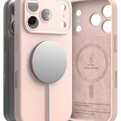 Rausvas dėklas Iphone 18 Pro Max