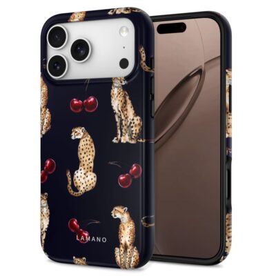 Cherry midnight dėklas Iphone 17 Pro / 18 Pro – nuotrauka 2