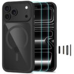 Juodas-skaidrus dėklas Iphone 17 Pro / 18 Pro