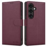 Bordo atverčiamas dėklas Samsung Galaxy S26 FE "Tech-Protect Wallet"