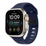 Mėlyna silikoninė apyrankė APPLE WATCH 8 / 9 / 10 / 11 / 12 / SE / ULTRA (44 / 45 / 46 / 49 MM) "Tech-Protect Silicone Line"