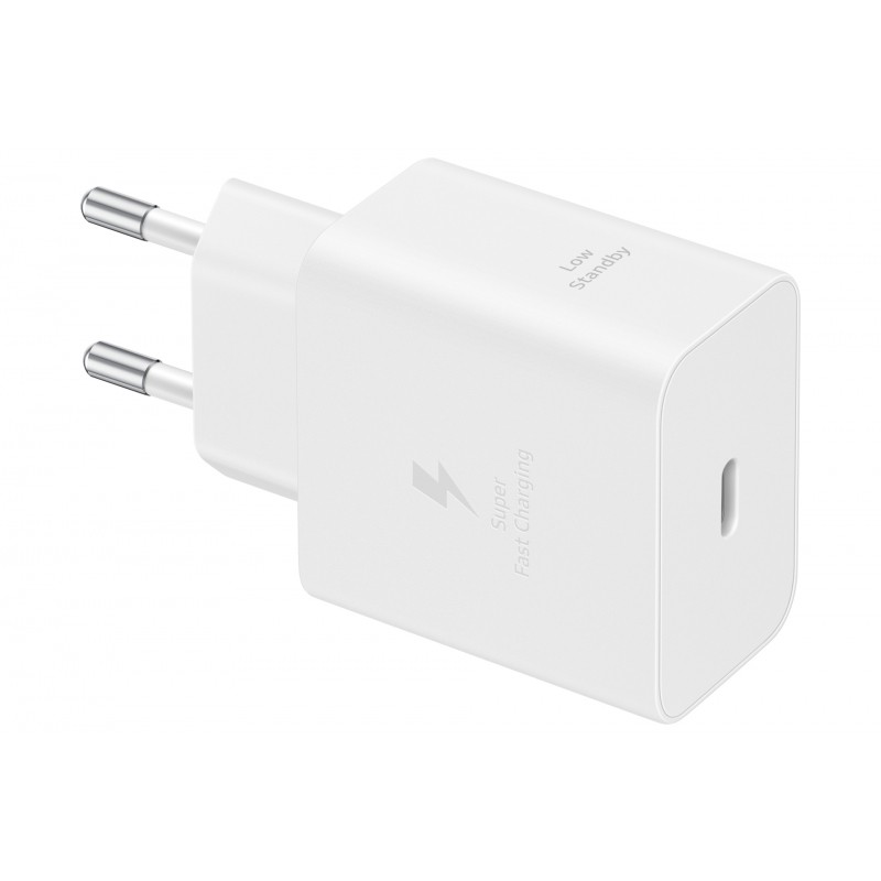 baltas-ikroviklis-samsung-ep-t4511nwegeu-45w-usb-c-1 Baltas įkroviklis Samsung EP-T4511NWEGEU 45W USB-C - Image 1