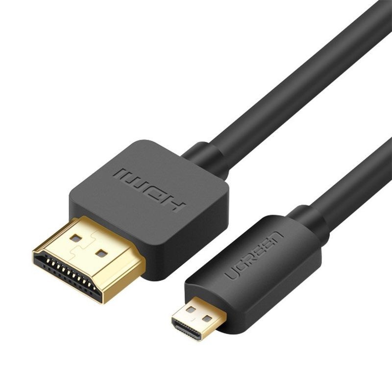 juodas-kabelis-ugreen-hd127-hdmi-to-micro-hdmi-4kat60hz-1-5m Juodas kabelis Ugreen HD127 HDMI to Micro HDMI (4K@60Hz) 1.5m