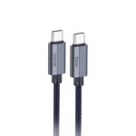 Juodas USB kabelis Hoco U134 240W USB-C to USB-C 1.8m