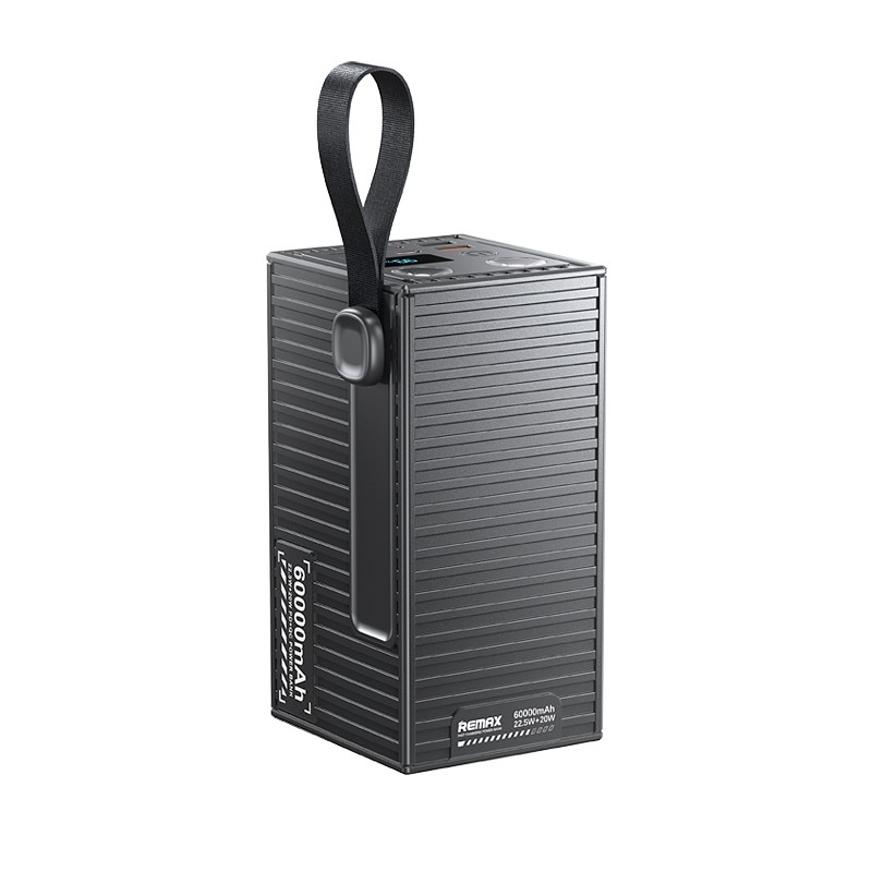 pilka-isorine-baterija-power-bank-remax-rpp-609-pro-22-5w-60000mah Pilka išorinė baterija Power Bank Remax RPP-609 Pro 22.5W 60000mAh - Image 1