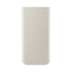 Beige išorinė baterija "EB-P3401XUE Samsung FastCharge Powerbank 2x USB-C 25W 10000mAh"