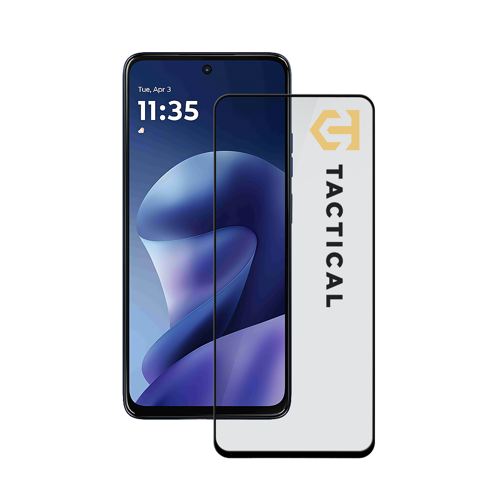 Juodas apsauginis stiklas telefonui Motorola Moto G37 Power "Tactical Glass Shield 5D" Juodas apsauginis stiklas telefonui Motorola Moto G37 Power "Tactical Glass Shield 5D" - Image 1