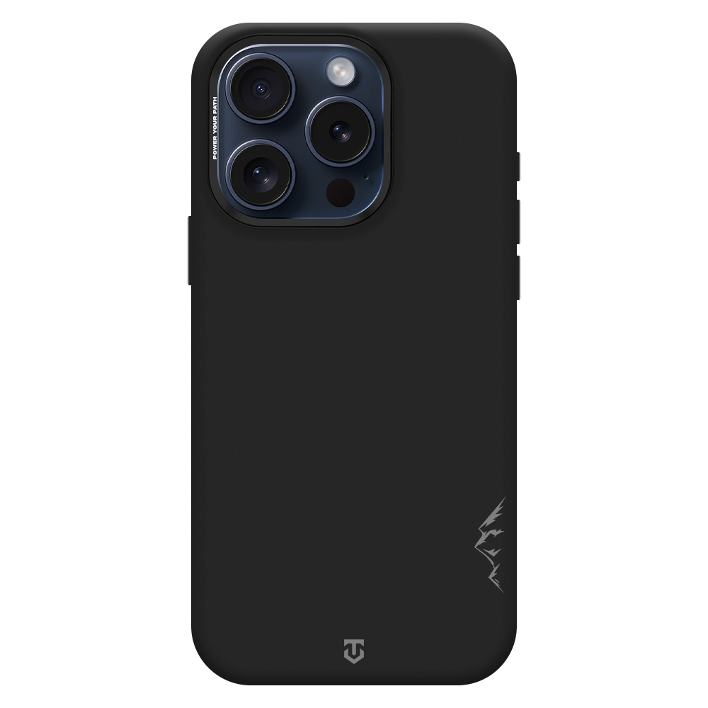 Juodas dėklas Tactical MagForce Velvet Smoothie 2.0 telefonui Apple iPhone 15 Pro Juodas dėklas Tactical MagForce Velvet Smoothie 2.0 telefonui Apple iPhone 15 Pro - Image 1