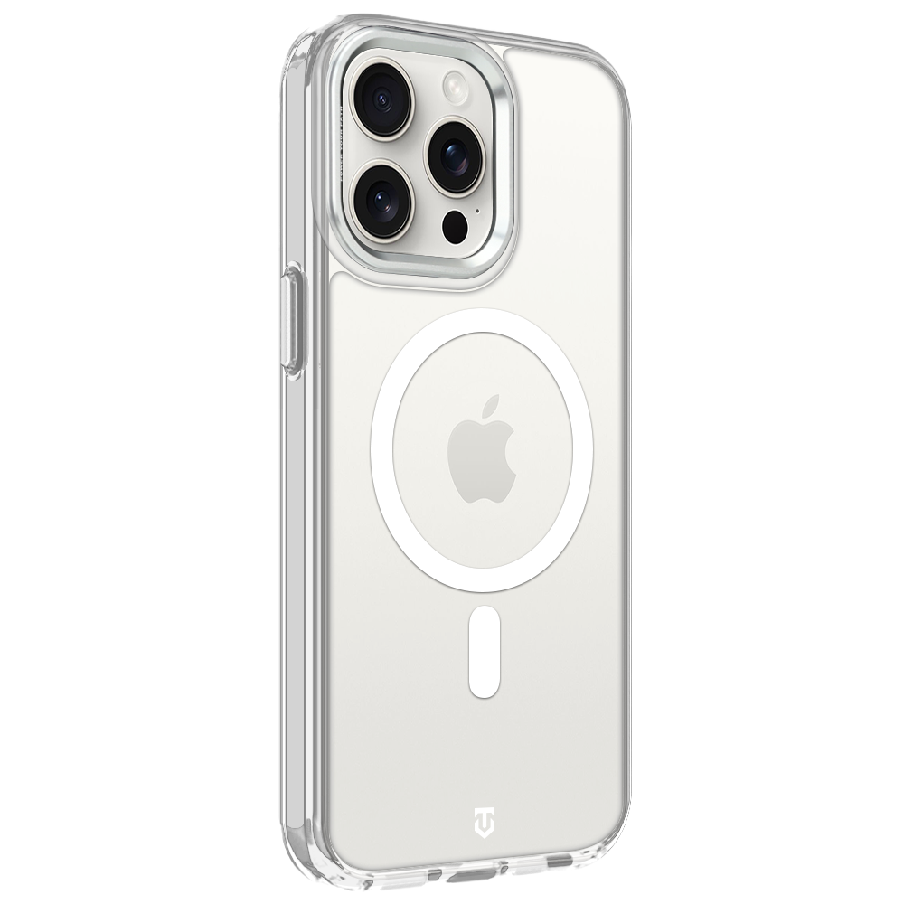 Sidabrinis dėklas Tactical MagForce 2.0 telefonui Apple Iphone 15 Pro Max Sidabrinis dėklas Tactical MagForce 2.0 telefonui Apple Iphone 15 Pro Max - Image 1