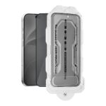 Privatumo apsauginis ekrano stikliukas su aplikatoriumi Apple iPhone 18 Pro "OBAL:ME Privacy 5D Glass Screen Protector"