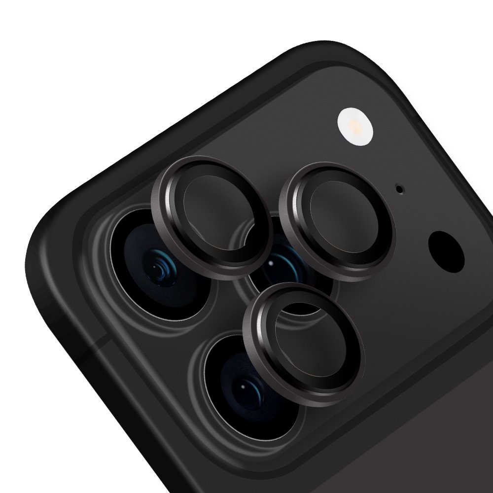Juodas apsauginis stiklas galiniai kamerai Apple iPhone 18 Pro /18 Pro Max "OBAL:ME Lens Protector" Juodas apsauginis stiklas galiniai kamerai Apple iPhone 18 Pro /18 Pro Max "OBAL:ME Lens Protector" - Image 1