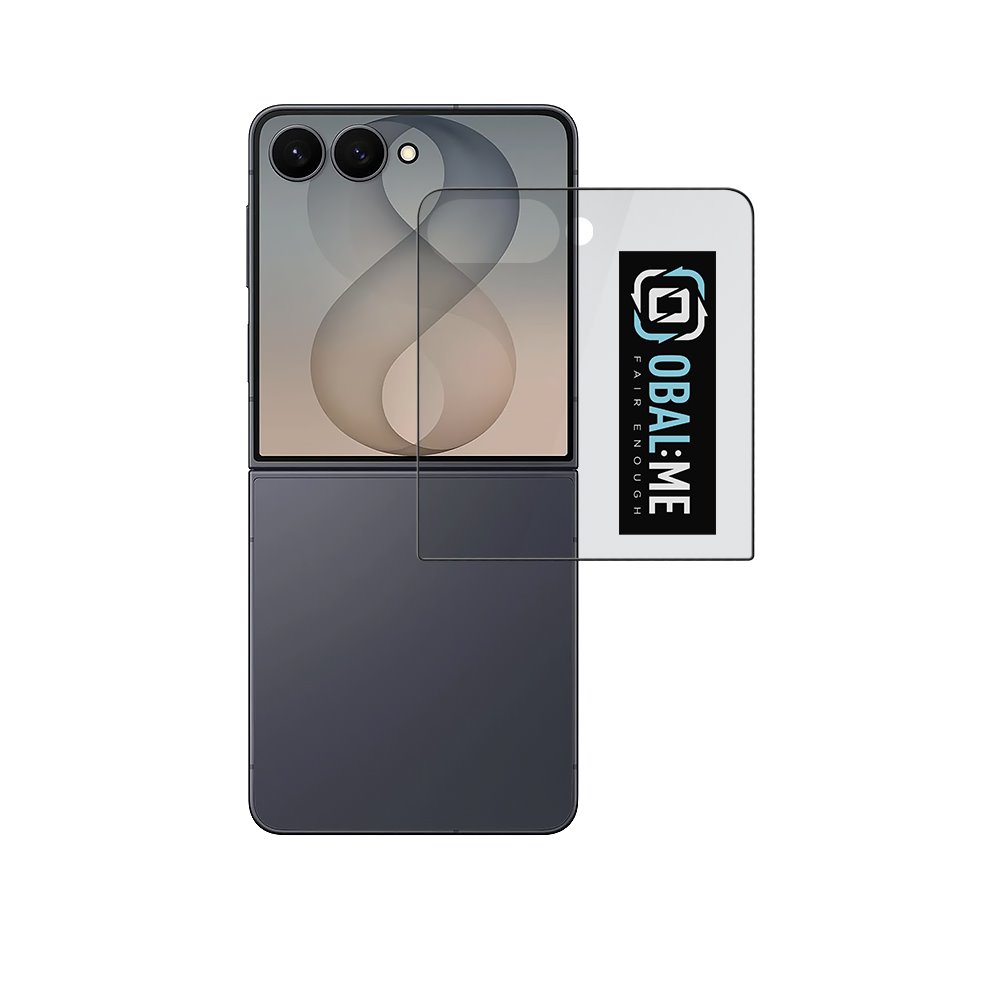 Privatumo apsauginis ekrano stikliukas Samsung Galaxy Z Flip 8 "OBAL:ME Privacy 5D Glass Screen Protector" Privatumo apsauginis ekrano stikliukas Samsung Galaxy Z Flip 8 "OBAL:ME Privacy 5D Glass Screen Protector" - Image 1