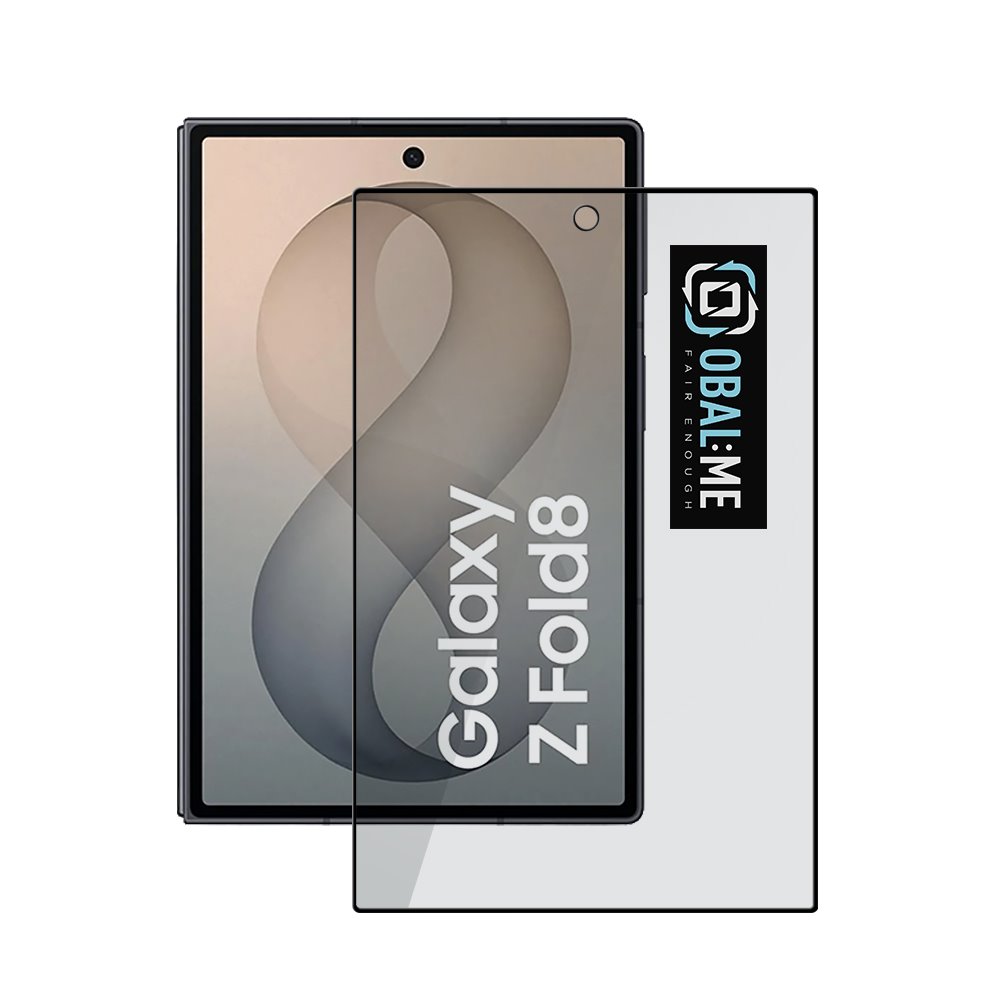 Privatumo apsauginis ekrano stikliukas Samsung Galaxy Z Fold 8 "OBAL:ME Privacy 5D Glass Screen Protector" Privatumo apsauginis ekrano stikliukas Samsung Galaxy Z Fold 8 "OBAL:ME Privacy 5D Glass Screen Protector" - Image 1