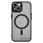 Juodas dėklas Apple Iphone 15 "Tactical MagForce Warthog"