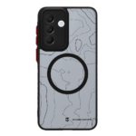 Juodas dėklas Samsung Galaxy A57 "Tactical MagForce Warthog"