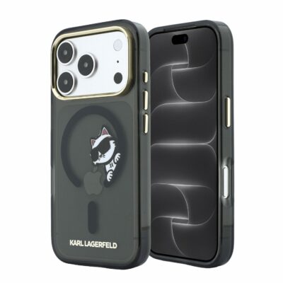 Juodas originalus dėklas Iphone 18 Pro Max