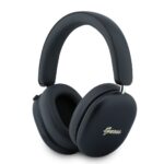 Juodos belaidės ausinės "Guess Metallic Script Logo ENC Wireless Headphone"