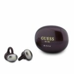 Bordo belaidės ausinės "Guess Metallic Finish Classic Logo OWS Wireless Earphones"