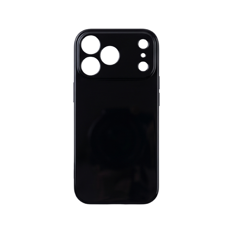 Juodas dėklas telefonui Apple iPhone 18 Pro Max "OBAL:ME Glossy" Juodas dėklas iPhone 18 Pro Max