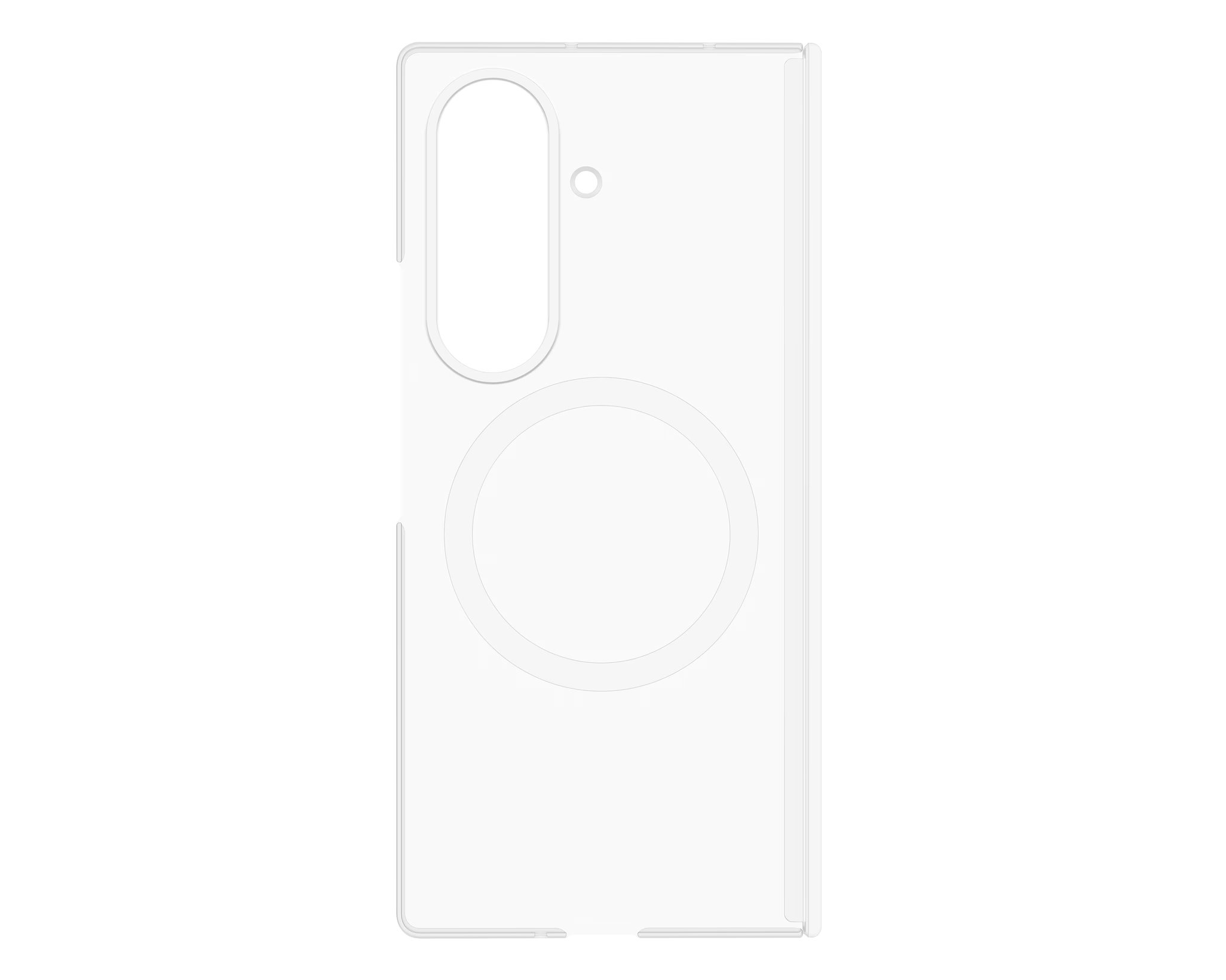 Skaidrus originalus dėklas GP-FFF976YC Clear Magnet Cover telefonui Samsung Galaxy Z Fold 8 Ultra Skaidrus originalus dėklas GP-FFF976YC Clear Magnet Cover telefonui Samsung Galaxy Z Fold 8 Ultra - Image 1