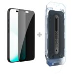 Juodas apsauginis ekrano stikliukas Apple iPhone 18 Pro "Nillkin Tempered Glass 0.25mm Guardian 2.5D"