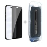 Juodas apsauginis ekrano stikliukas Apple iPhone 18 Pro Max "Nillkin Tempered Glass 0.25mm Guardian 2.5D"