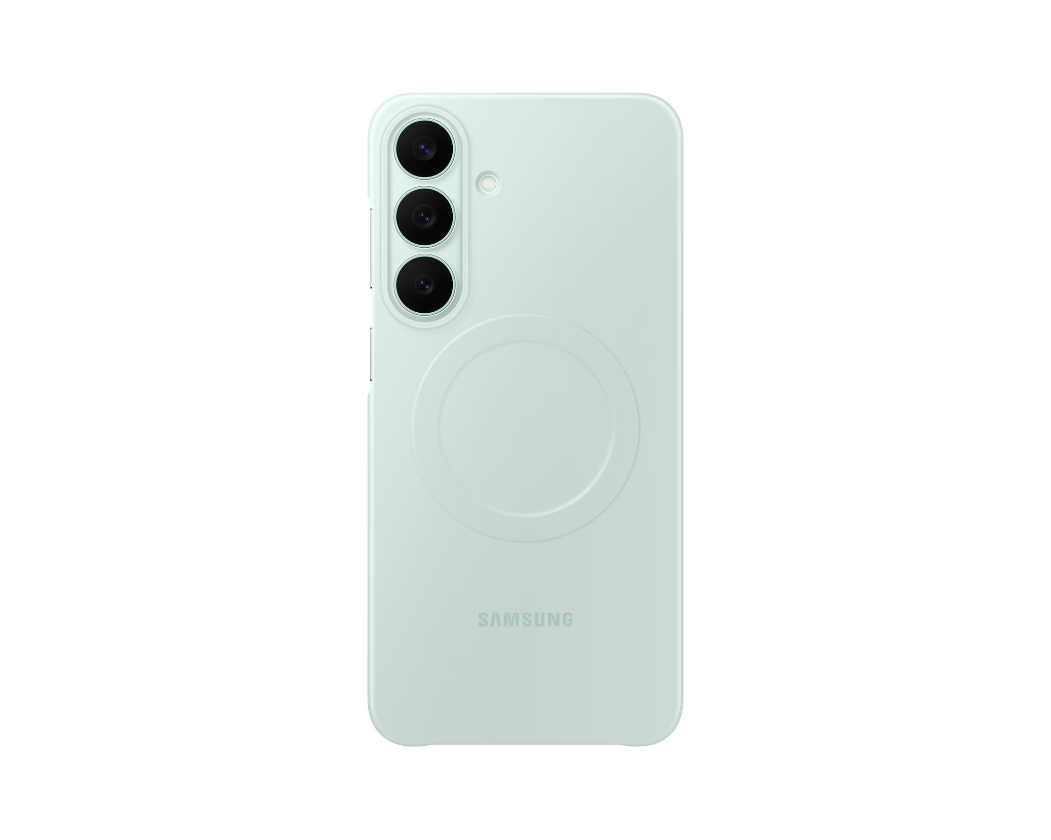 Mėtos spalvos originalus dėklas EF-SS741CME Slim Magnet telefonui Samsung Galaxy S26 FE Mėtos spalvos originalus dėklas Samsung Galaxy S26 FE