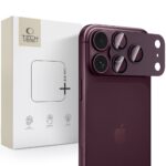 Burgundy galinės kameros apsauga Apple Iphone 18 Pro Max "Tech-Protect Camfull Fit+"